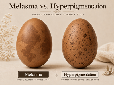 Melasma vs Hyperpigmentation