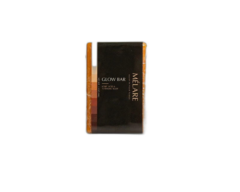 MÉLARE Glow Bar Kojic Acid and Turmeric Soap