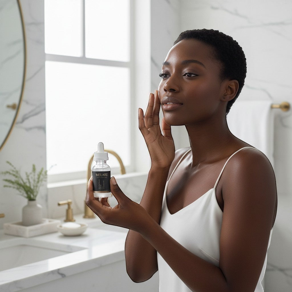 DARK SPOTS. UNEVEN TONE. MEET YOUR ROUTINE.