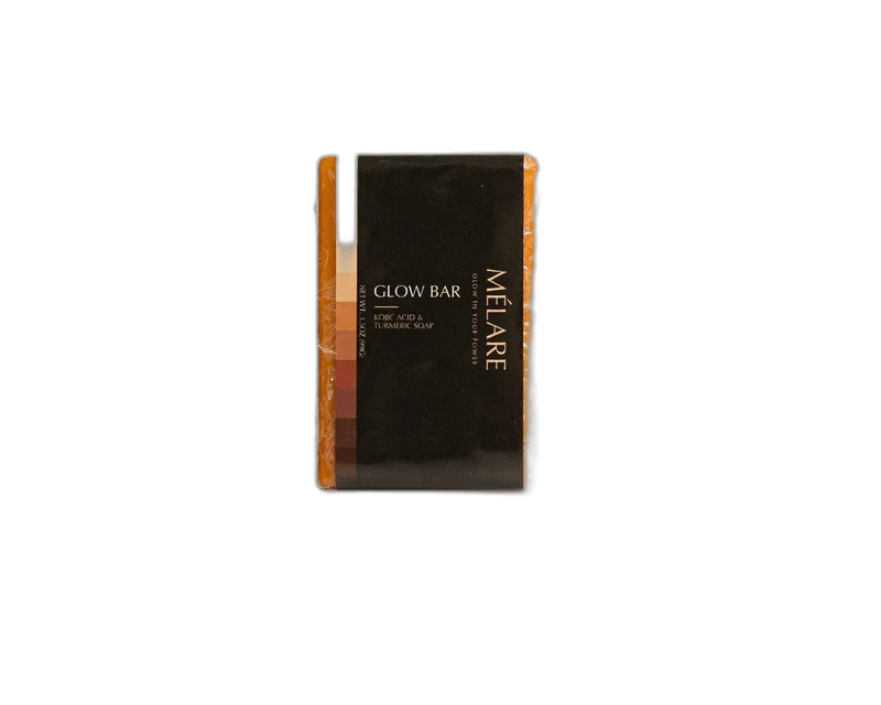 Mélare Glow Bar bath product with a sleek, minimalist design, perfect for a relaxing bath experience.