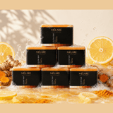 MÉLARE Glow Bar Six-Pack product image with turmeric and lemon