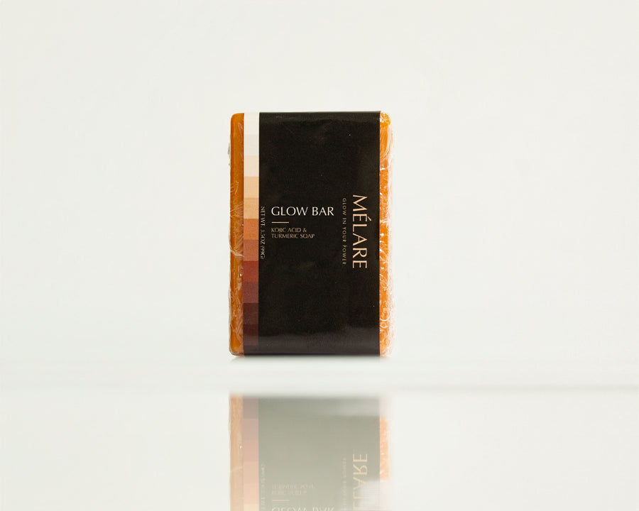 MÉLARE Glow Bar Kojic Acid and Turmeric Soap