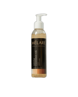 Mélare Gentle Cleansing Gel for facial care, 30ml bottle, with clear gel texture and soft foaming action.