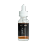Mélare Sensitive Skin Serum in 30ml bottle, facial care product for gentle skincare, clear liquid with dropper applicator.