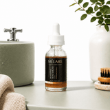 Mélare Sensitive Skin Serum in a 30ml bottle, facial care product for gentle, soothing skincare for sensitive skin.