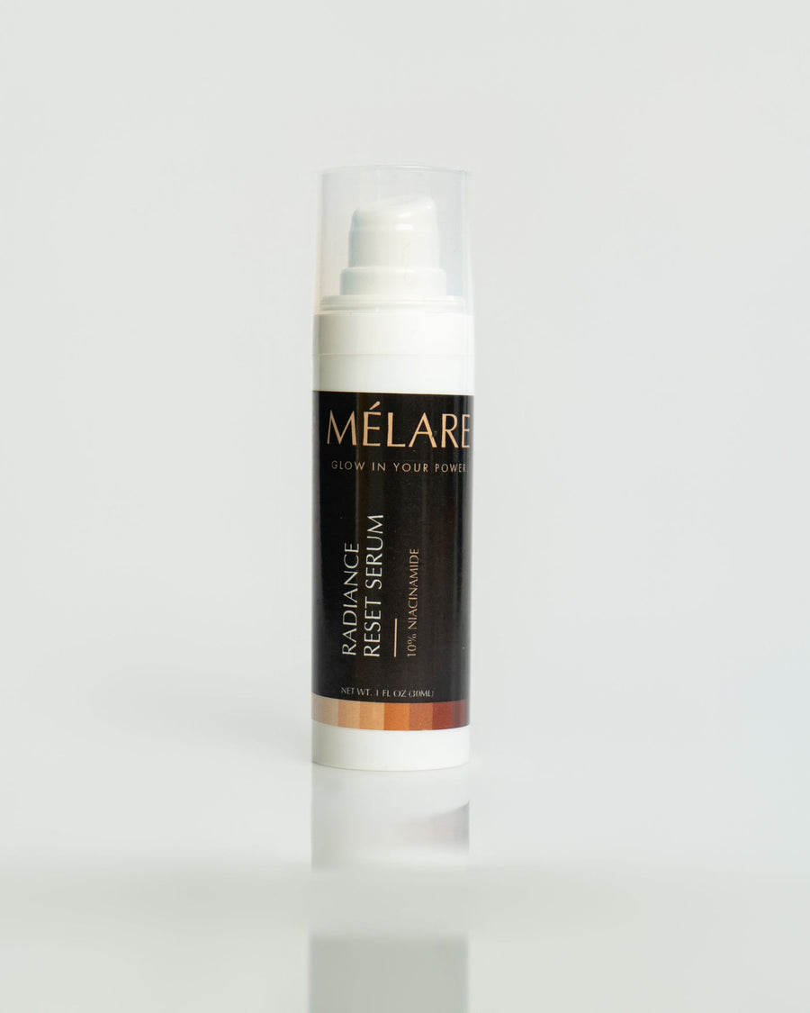 Radiance Reset Serum — 10% Niacinamide. Real routine. Real skin. Unfiltered.